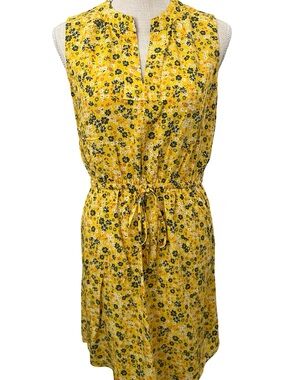 Yellow Floral Dress
